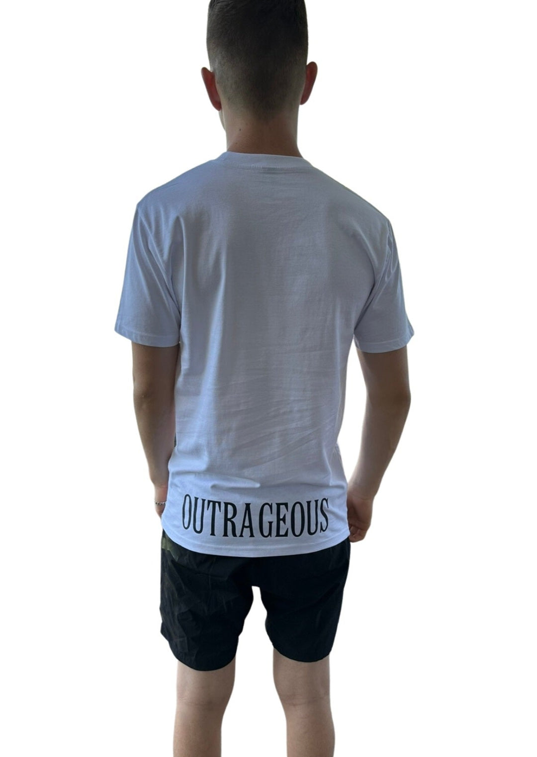 OUTRAGEOUS WHITE BACK