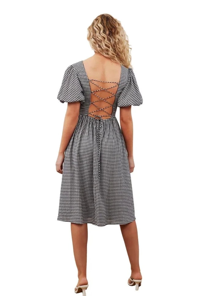 Estelle Midi Dress BACK